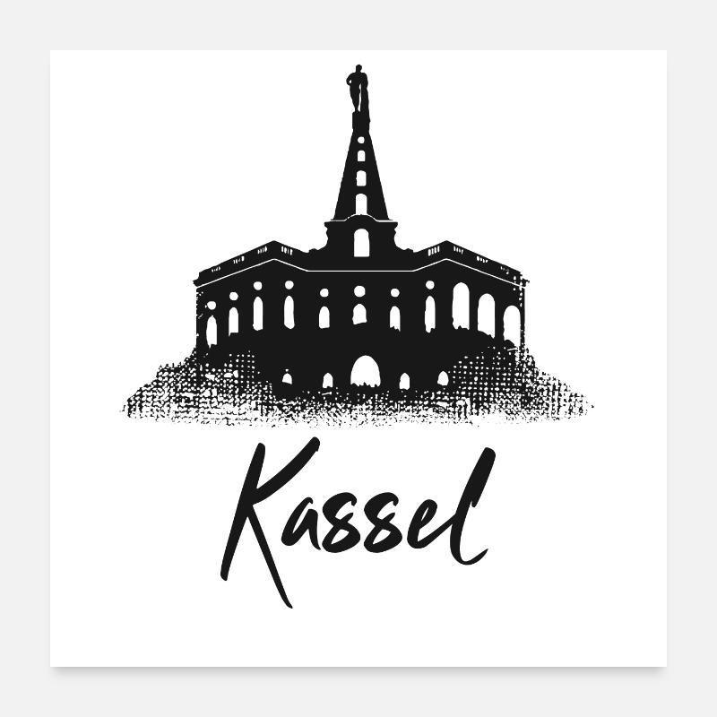 Hercules Kassel Poster 24" x 24" (60x60 cm)