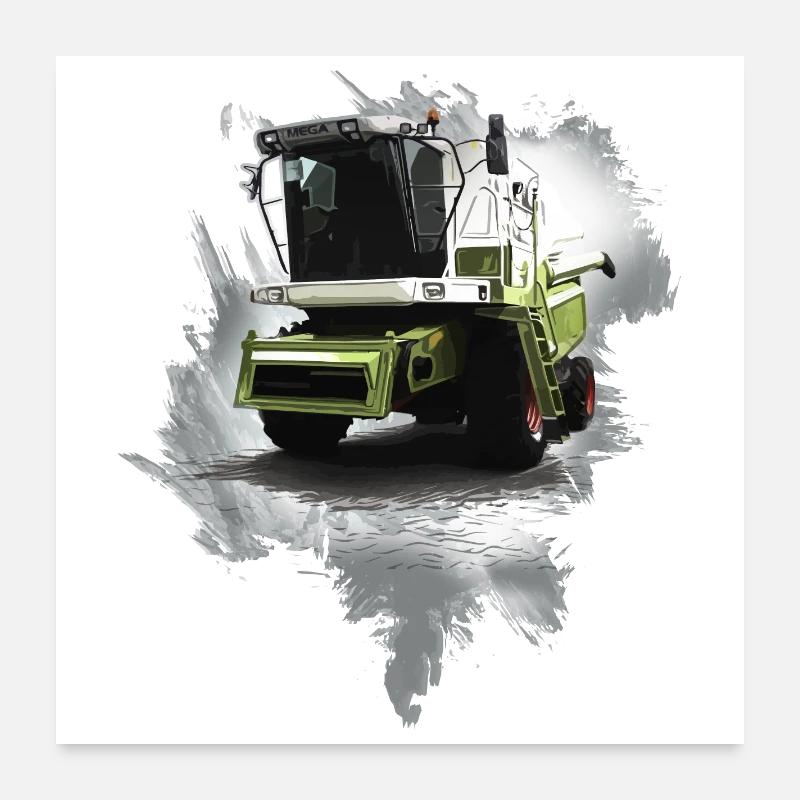 Combine Poster 24" x 24" (60x60 cm)