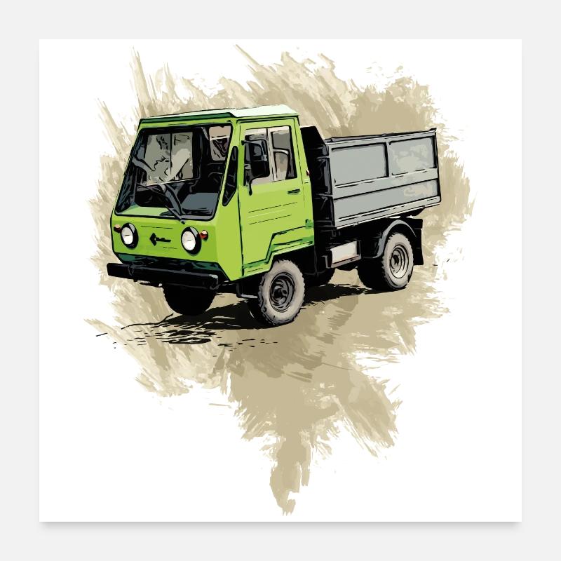 Multicar 25 Poster 60 x 60 cm