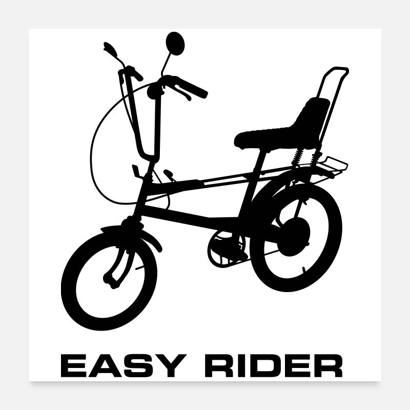 Chopper-Design. Poster 60x60 cm