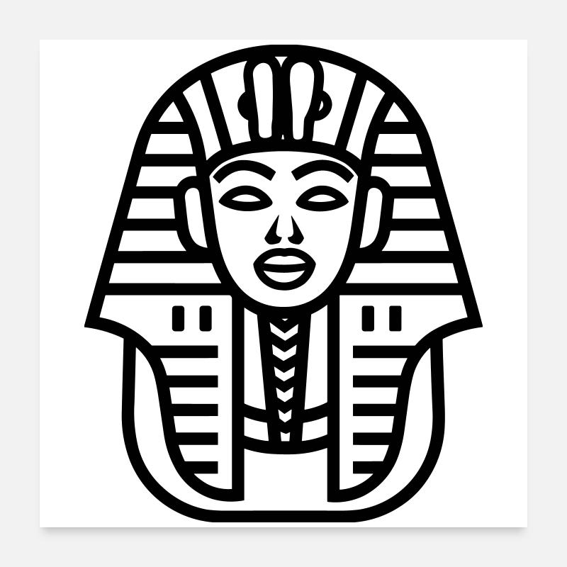 Pharao Poster 60x60 cm
