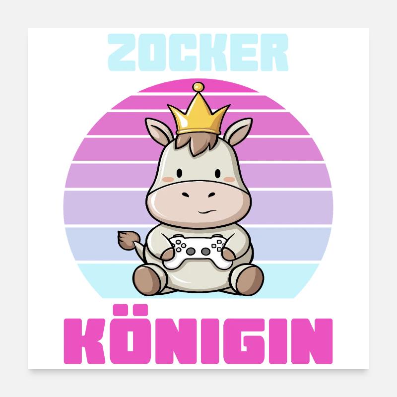 gamen Poster 60x60 cm