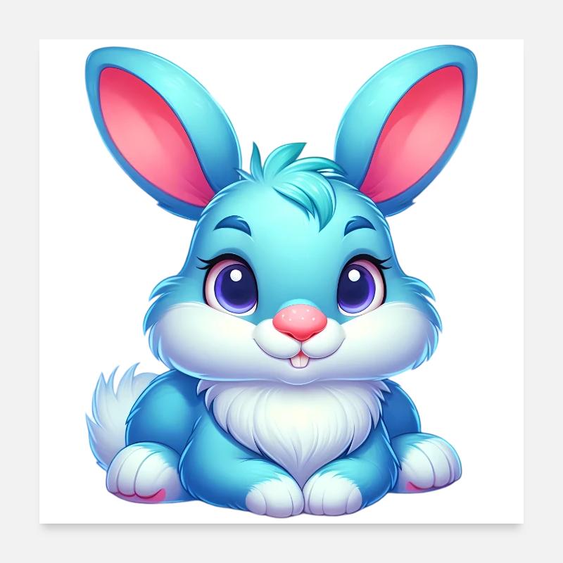 Lapin Poster 60 x 60 cm