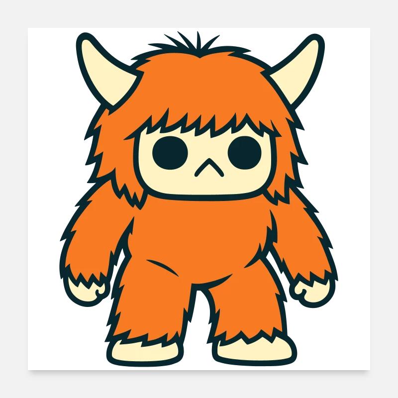 Cute Devil by toystudio 71 / FANMAN Poster 24" x 24" (60x60 cm)