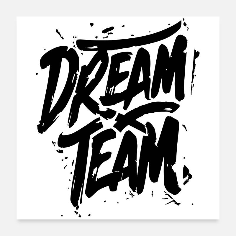 Dream Team Poster 24" x 24" (60x60 cm)
