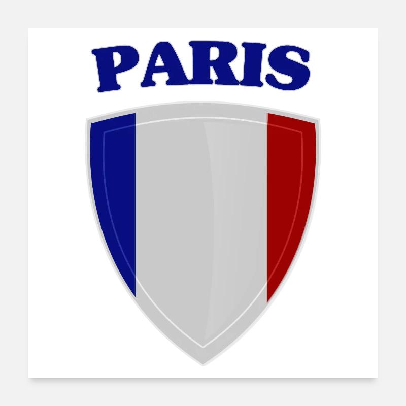 Paris Poster 60x60 cm