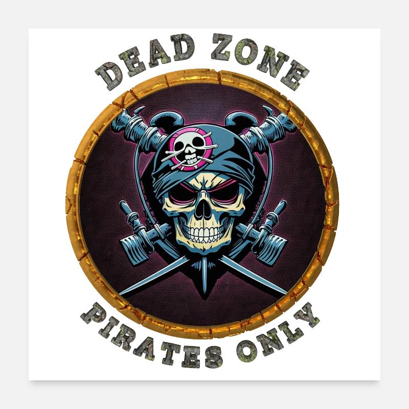 Dead Zone v5 Poster 60x60 cm