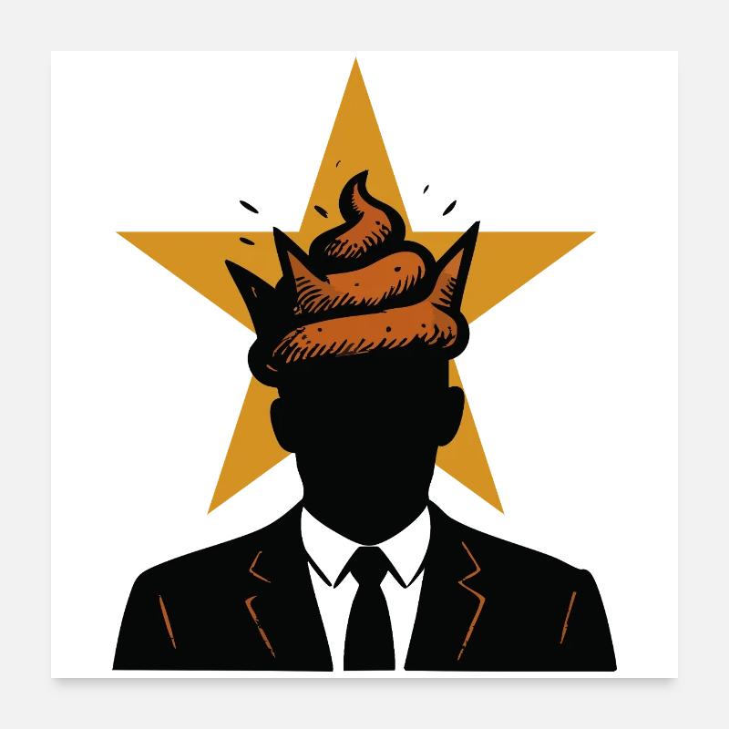 Leadershit, bébé ! Poster 60 x 60 cm