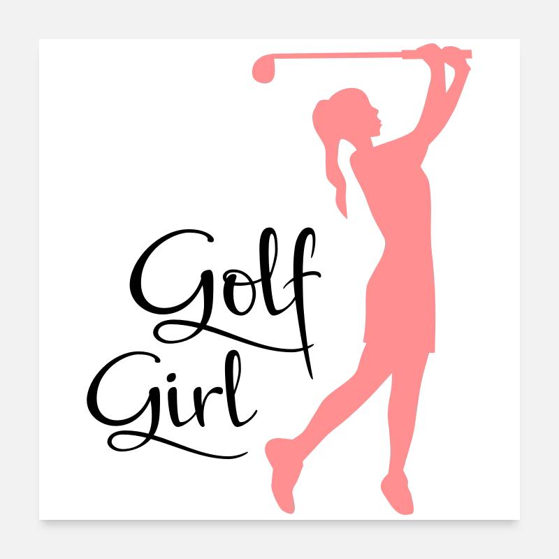 golf Poster 24" x 24" (60x60 cm)