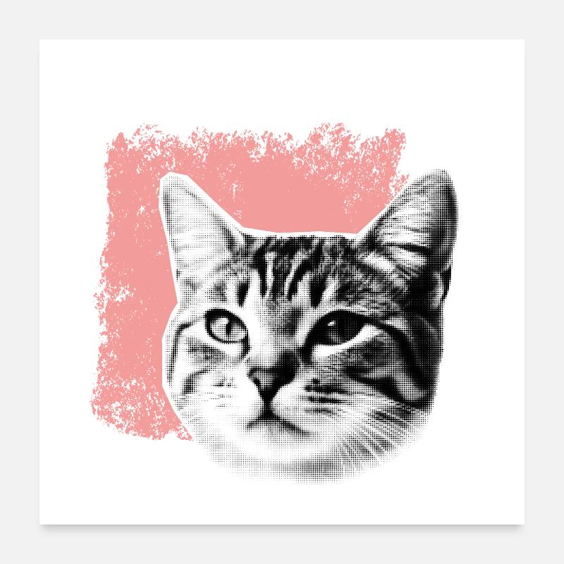 BEST CAT MUM Poster 24" x 24" (60x60 cm)