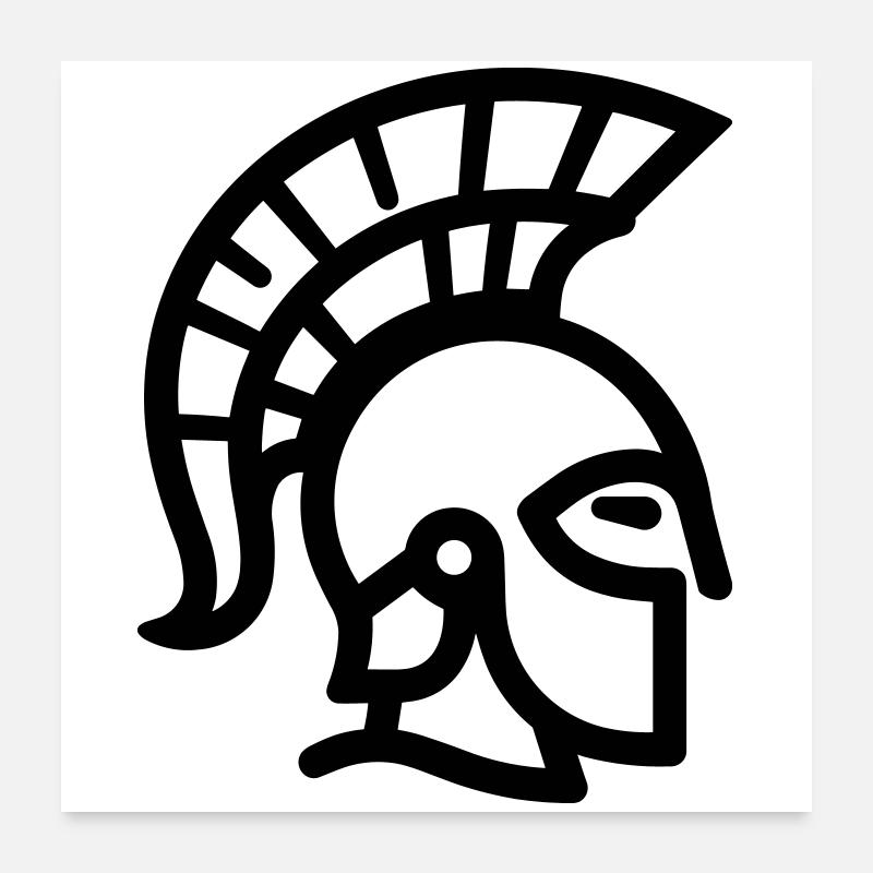 spartan Poster 60 x 60 cm