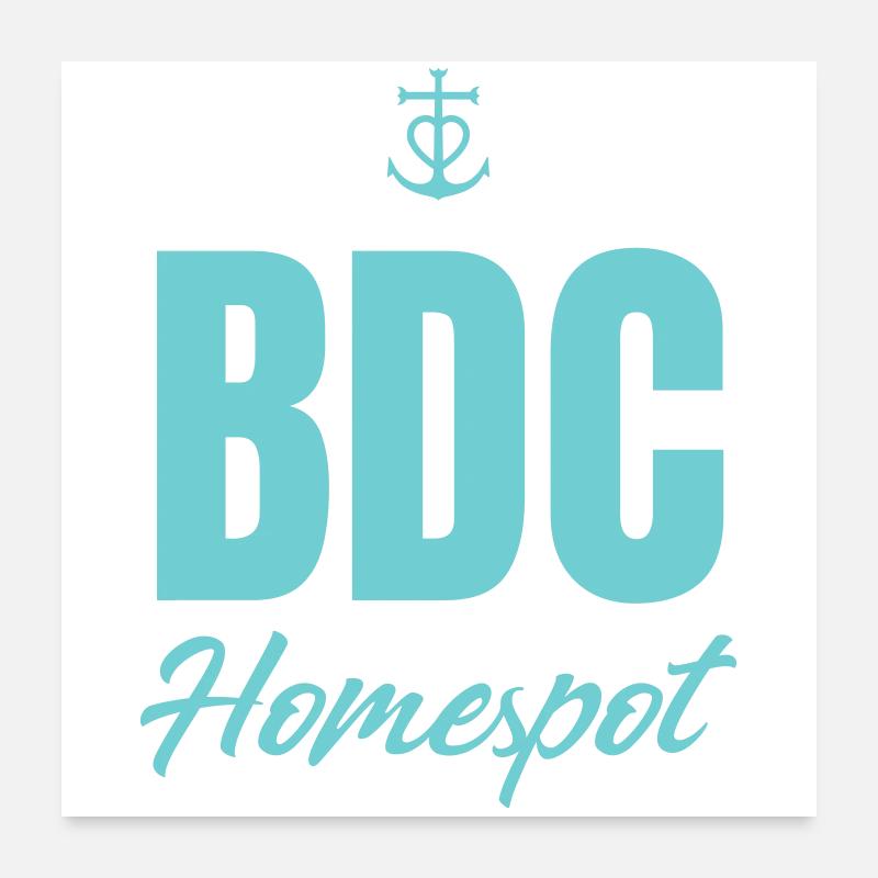 BDC - Brafougne de Camargue - Kite Homespot Poster 60 x 60 cm