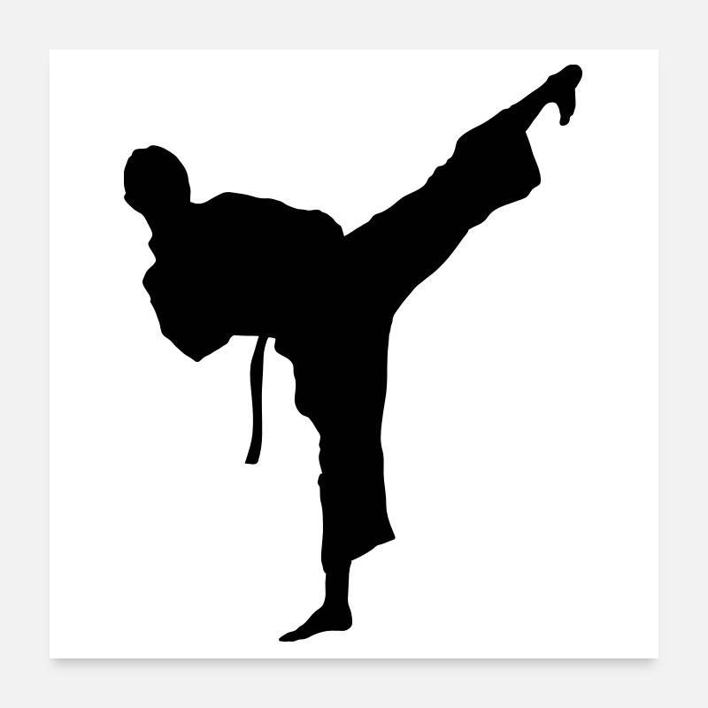 taekwondo_10 Poster 60x60 cm