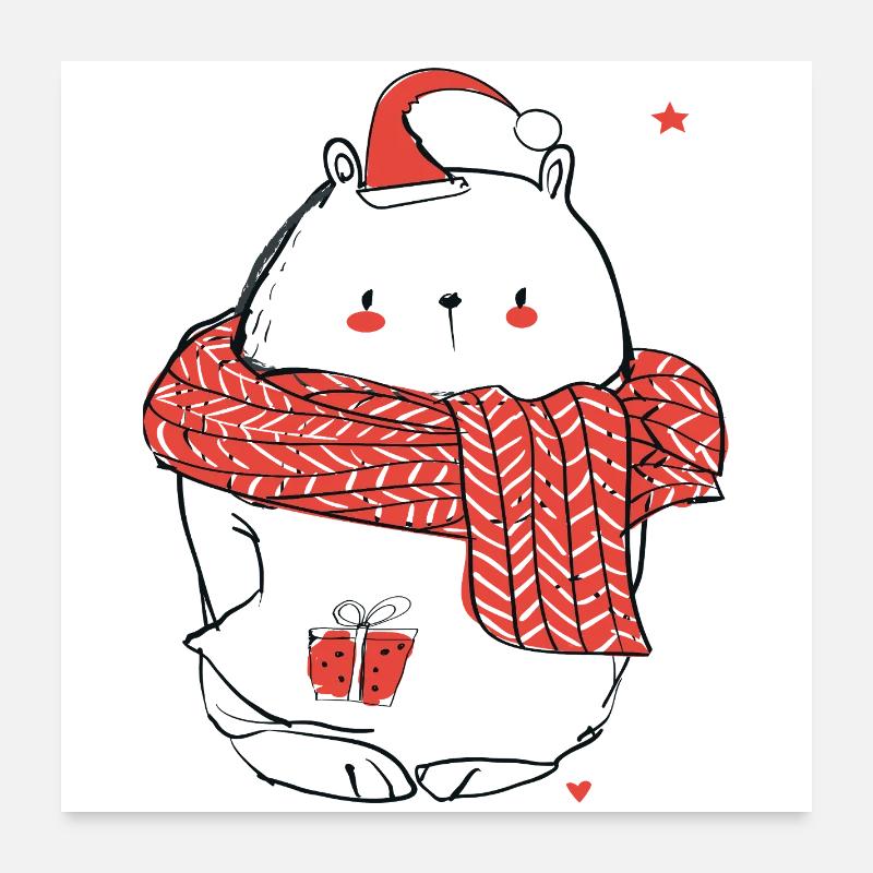 Winter magic Poster 24" x 24" (60x60 cm)