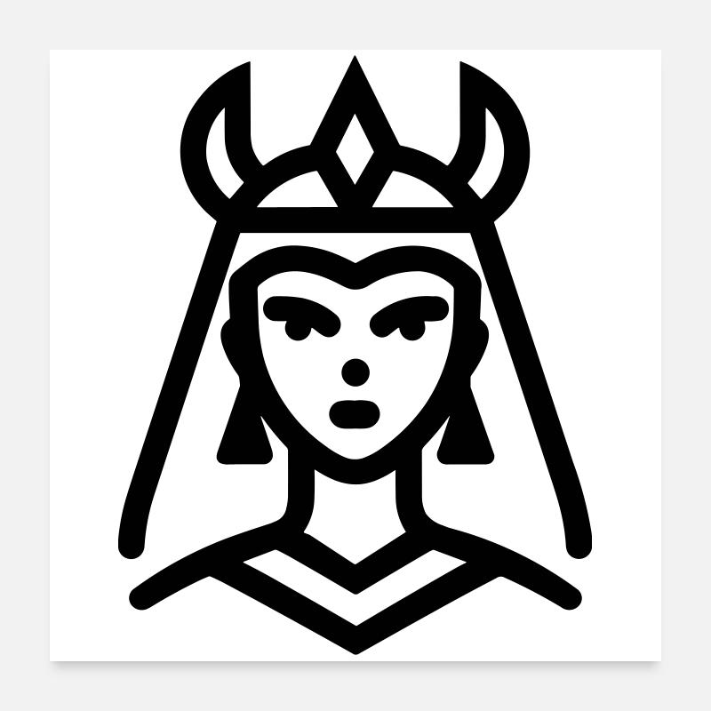 pharaoh Poster 24" x 24" (60x60 cm)