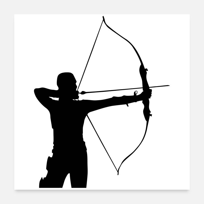 Archer Poster 24" x 24" (60x60 cm)