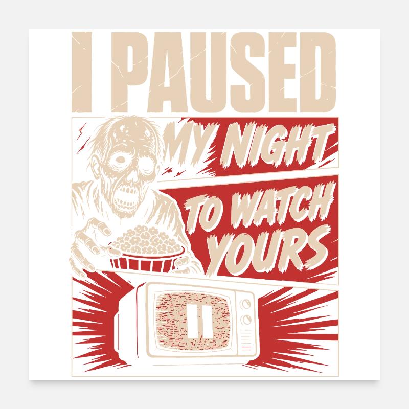 Horror Personality Trait Design Poster 60x60 cm