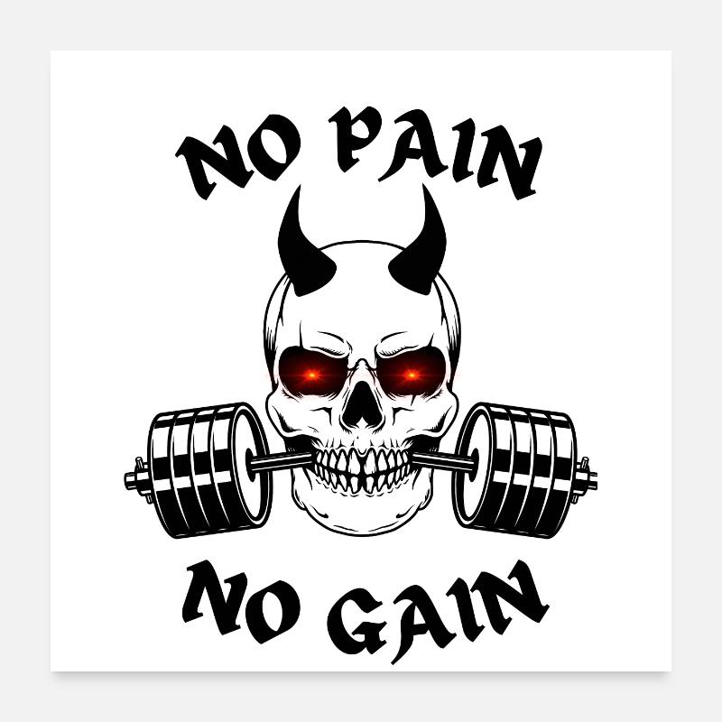 On n’a rien sans rien Poster 60 x 60 cm