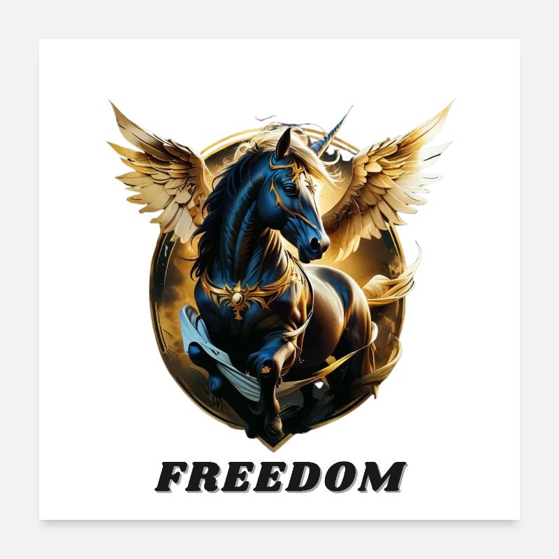 Freedom Poster 24" x 24" (60x60 cm)