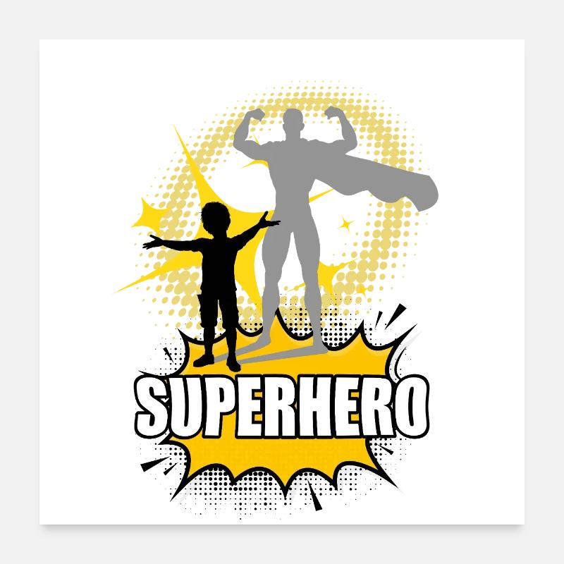 Super bébé Poster 60 x 60 cm