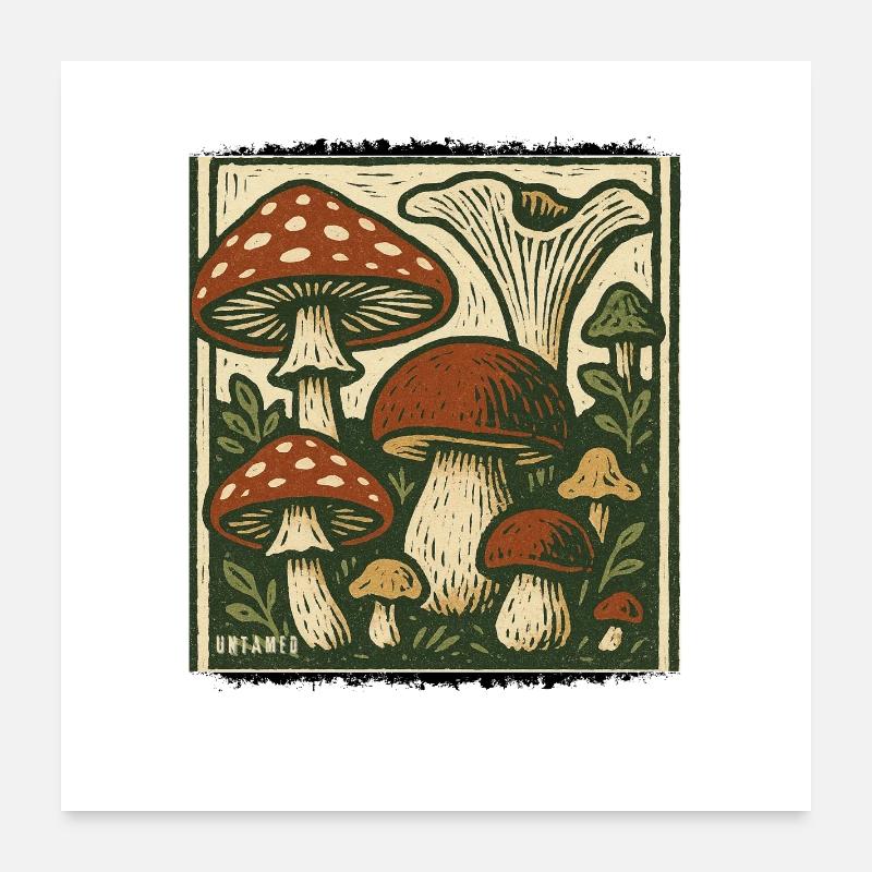 Untamed Poster 24" x 24" (60x60 cm)