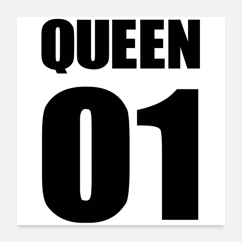 queen_01 Poster 60x60 cm