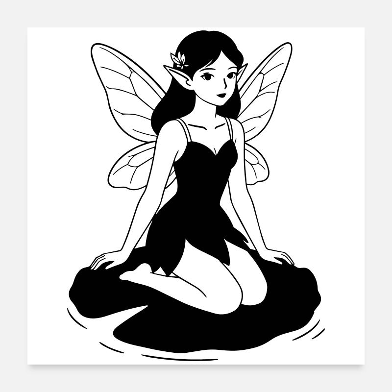 Fairy Poster 24" x 24" (60x60 cm)