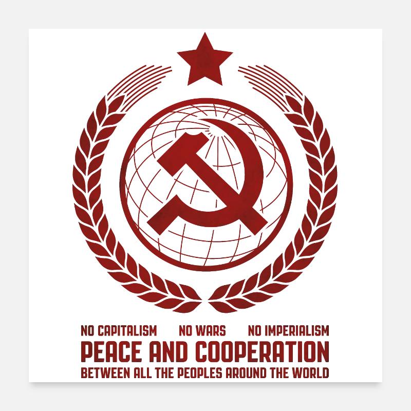 Global Unity Emblem Poster 24" x 24" (60x60 cm)