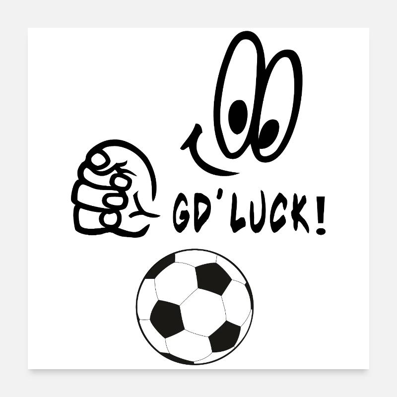good-luck Poster 24" x 24" (60x60 cm)