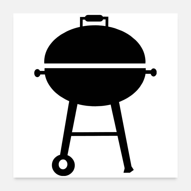 BBQ Barbeque Poster 60x60 cm