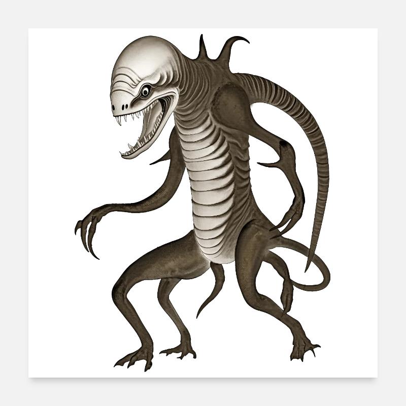 BUG #10 – dunkle Hölle Poster 60x60 cm