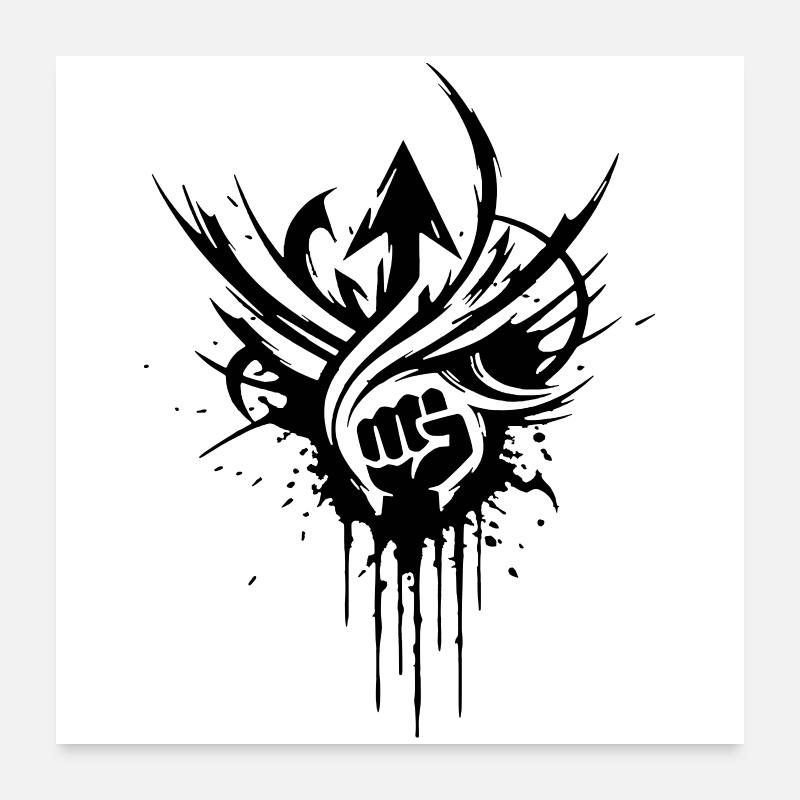 NoxstyllT3 Poster 60 x 60 cm