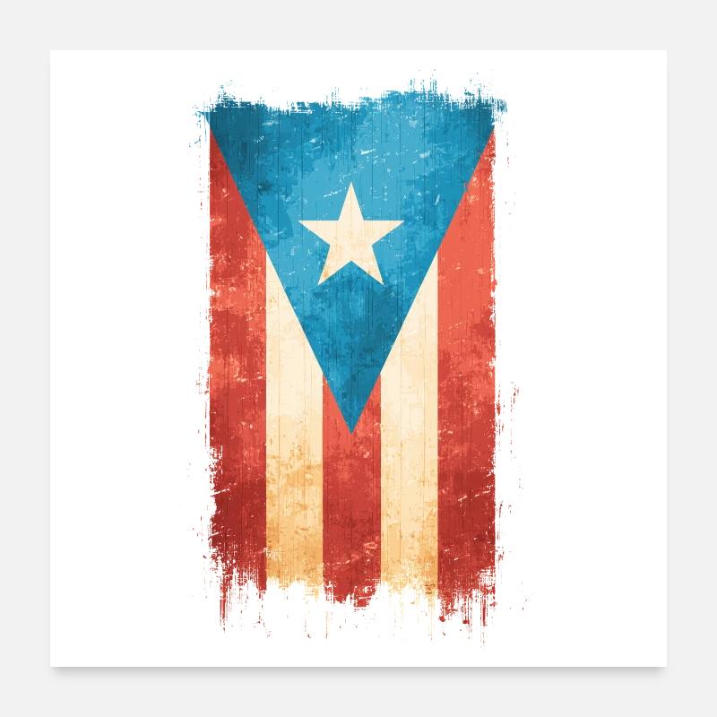 Porto Rico Poster 60 x 60 cm