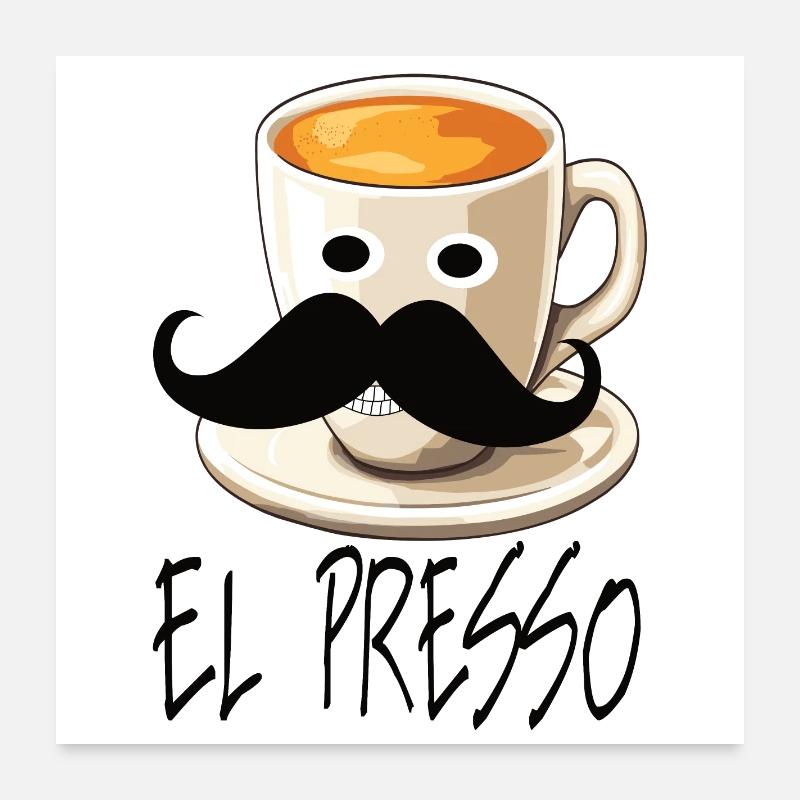 espresso Poster 60x60 cm