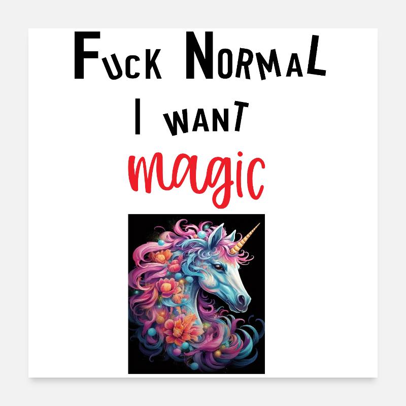 Magic Poster 24" x 24" (60x60 cm)