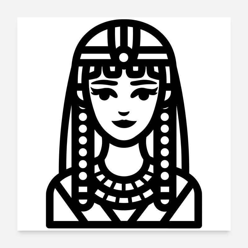 Pharao Poster 60x60 cm