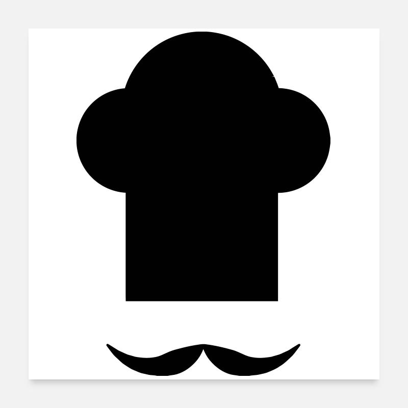 Cuisine Poster 60 x 60 cm