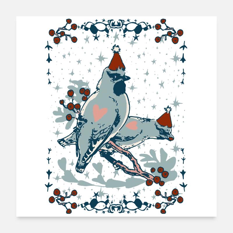TILHET Poster 60x60 cm