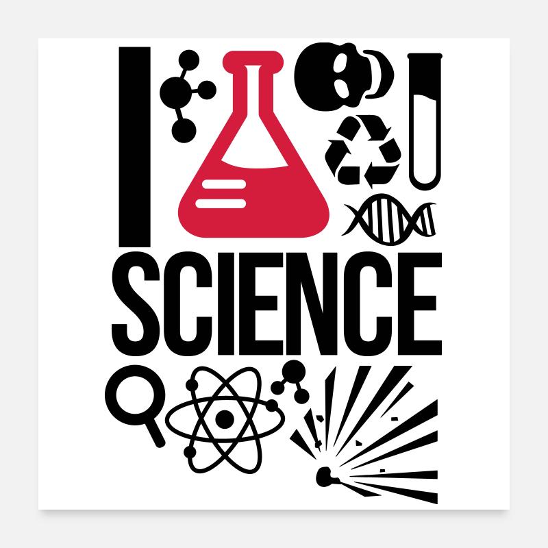 science Poster 24" x 24" (60x60 cm)