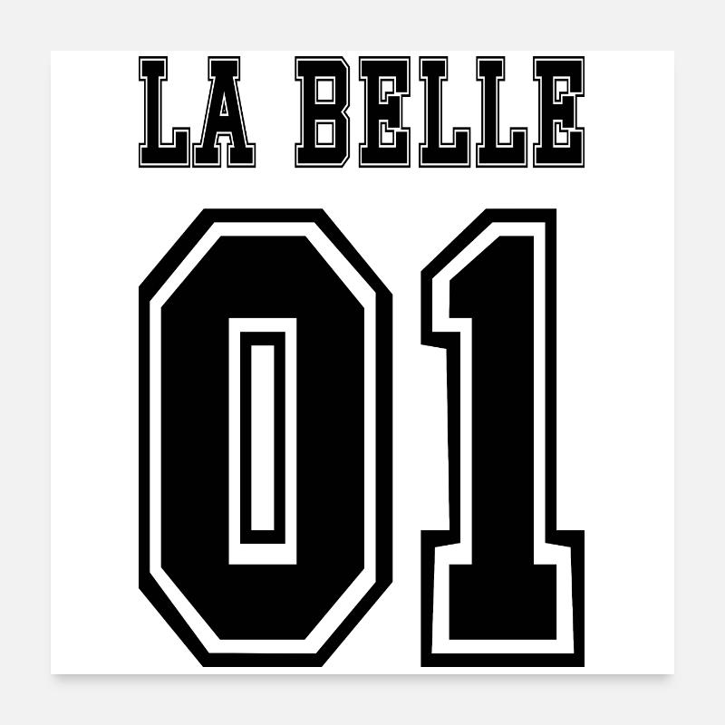 BELLE Poster 60 x 60 cm