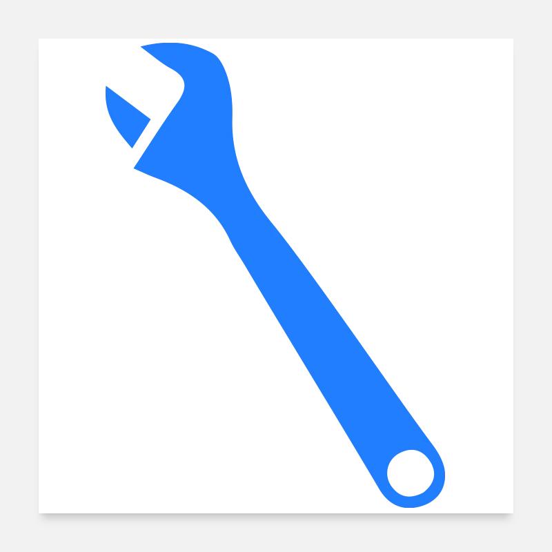 clé Poster 60 x 60 cm