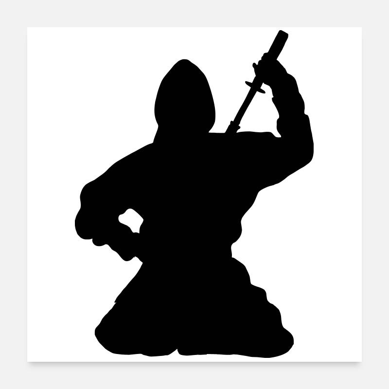 Ninja Japanese spy or assassin Poster 24" x 24" (60x60 cm)