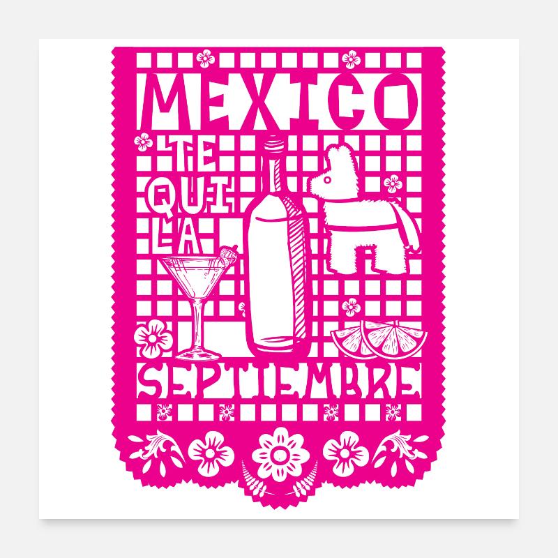 Konfetti Poster 60x60 cm