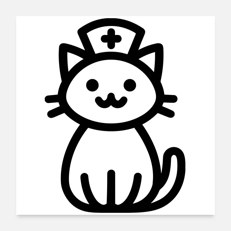 nurse Poster 24" x 24" (60x60 cm)