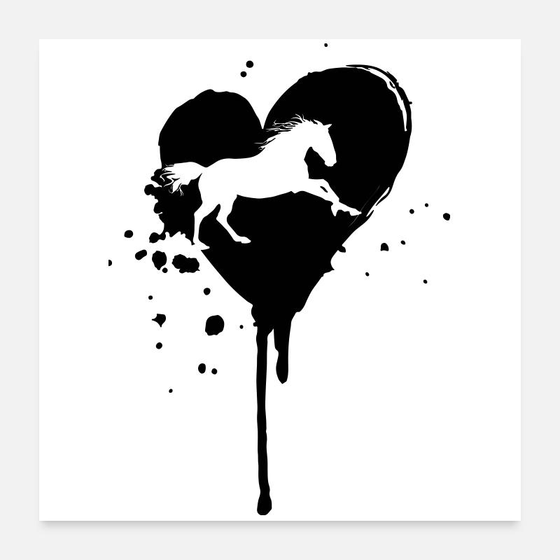 einHerzfüerPRE Poster 60 x 60 cm