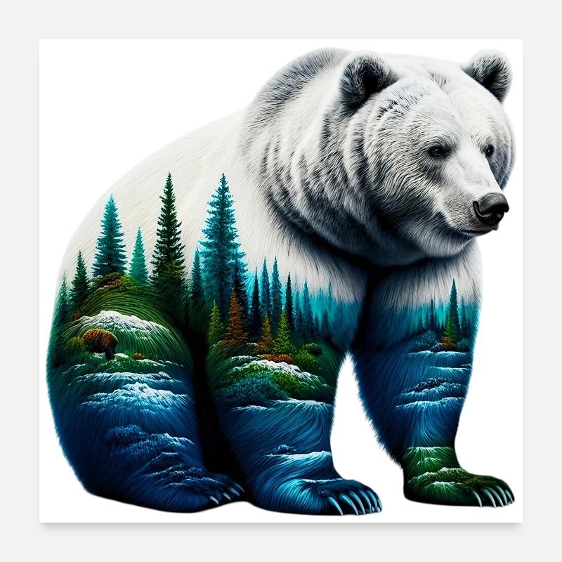 Ours Poster 60 x 60 cm