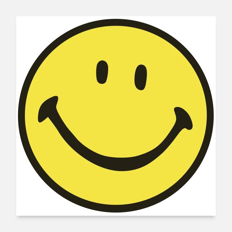 Smile Poster 24" x 24" (60x60 cm)