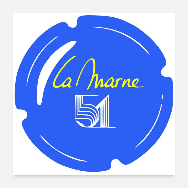 Capsule la Marne 51 Poster 60 x 60 cm