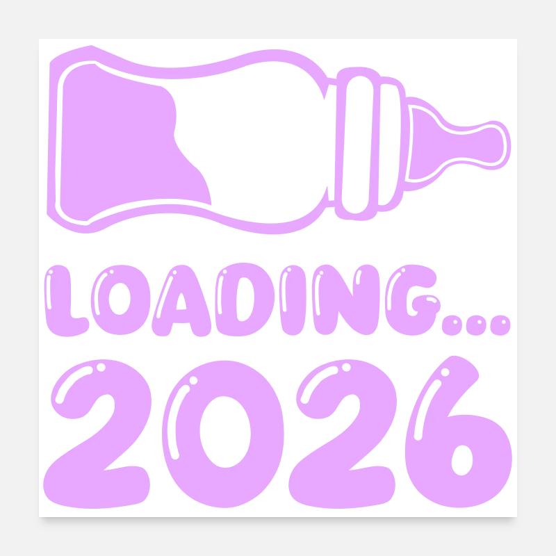 Loading 2026 Baby Bottle Poster 24" x 24" (60x60 cm)