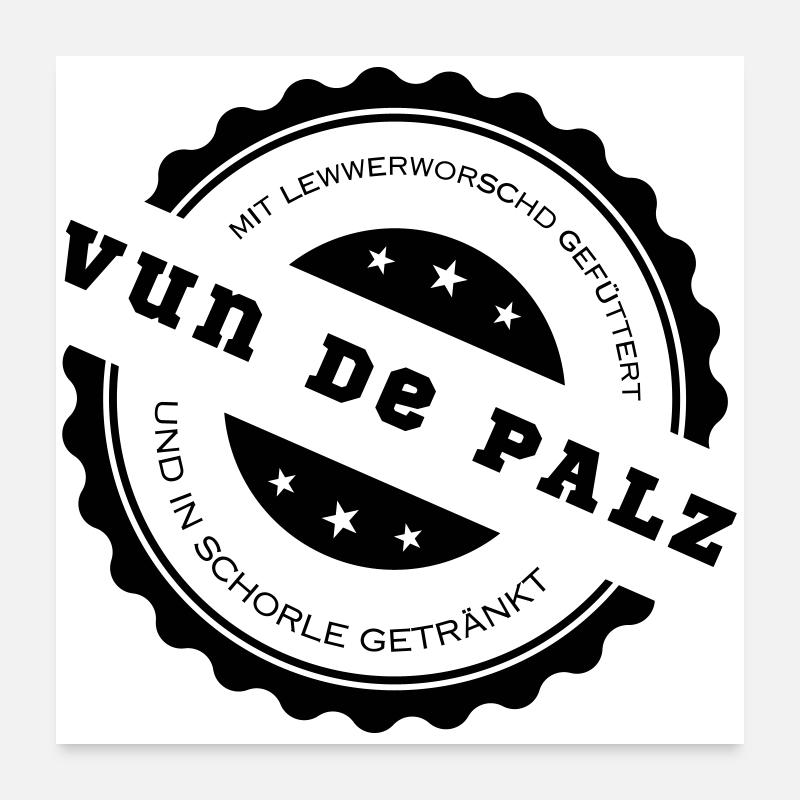 certifié Poster 60 x 60 cm